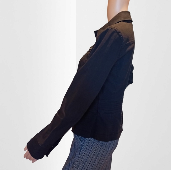 Mexx Women's Y2K Black Stretch Jacket - Picture 5 of 16